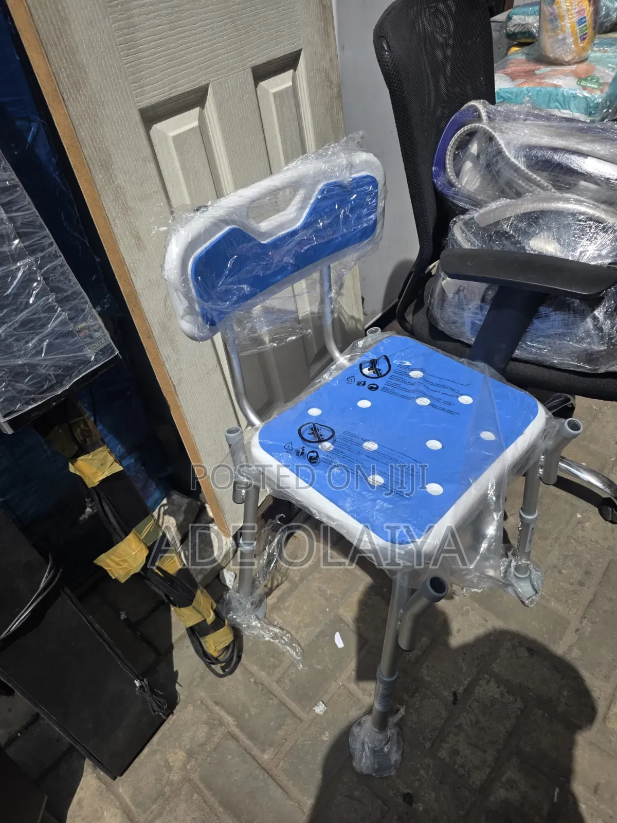 Medical Shower Chair/Bath Chair With a Backrest