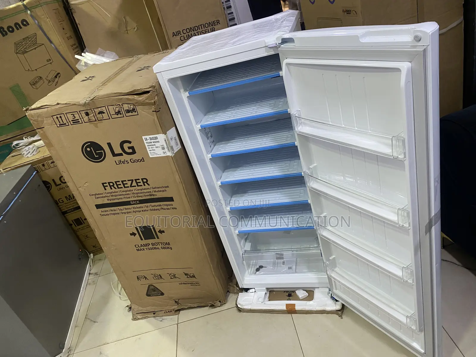 LG GN-304SQBR 168L Home Food Storage Freezer