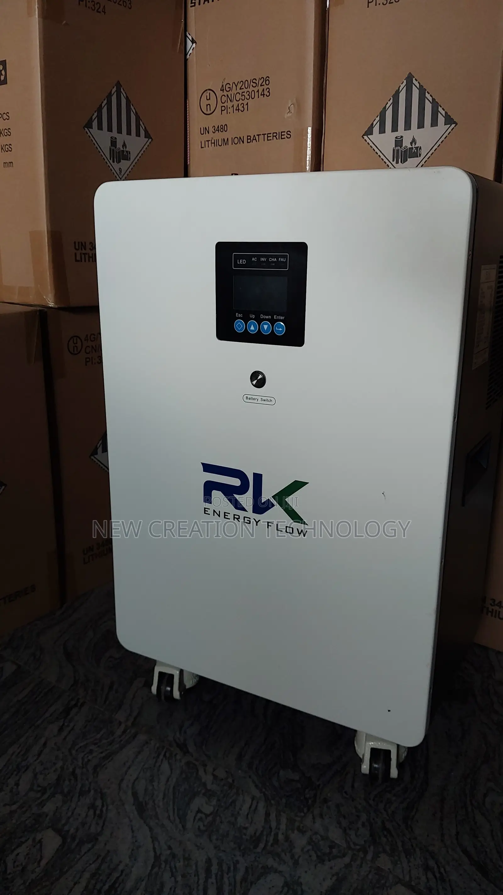 RK Energy Flow 5kWh Battery+3.6kW Integrated Inverter Power Station