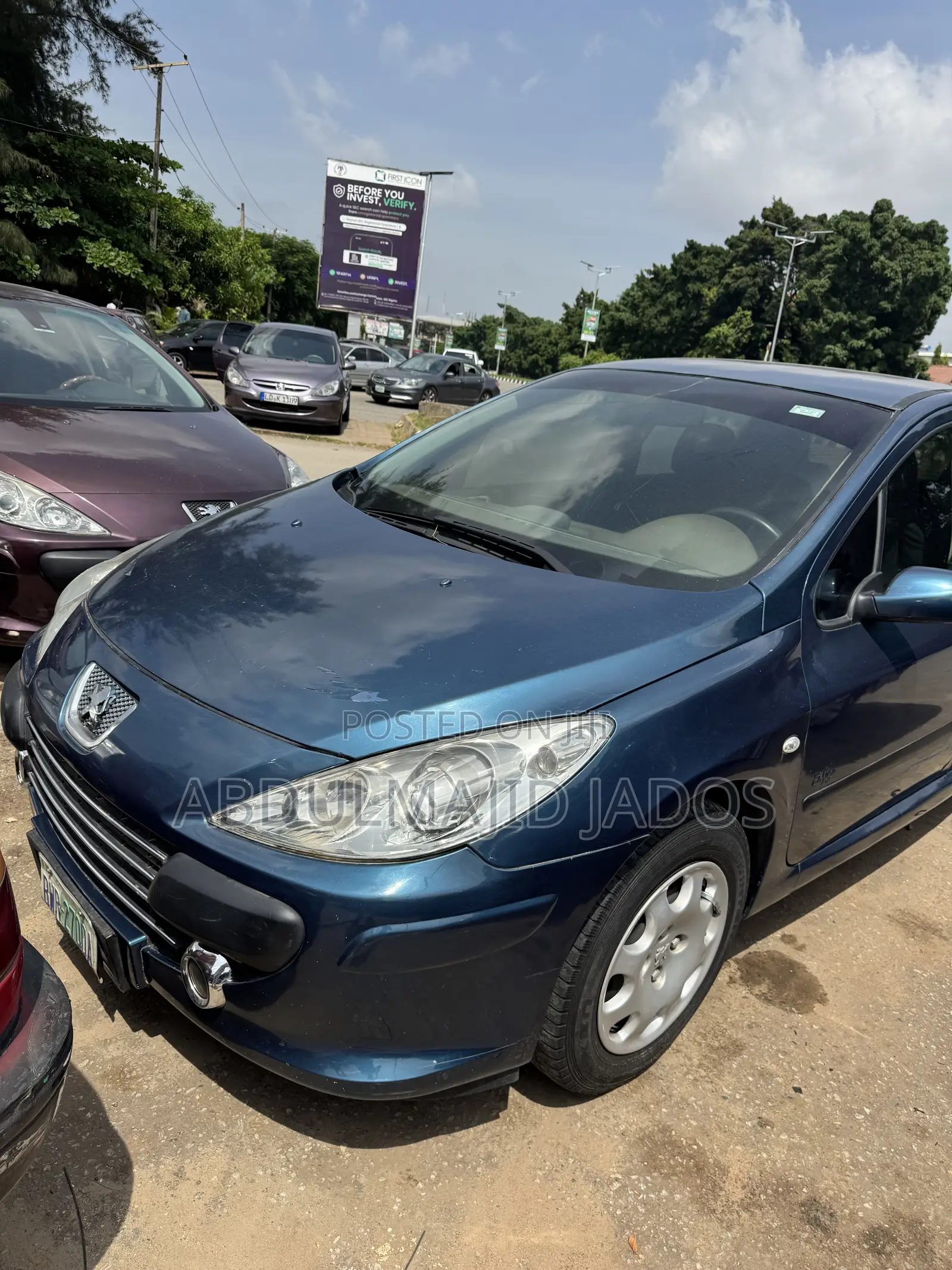 Peugeot 307 2007 Green