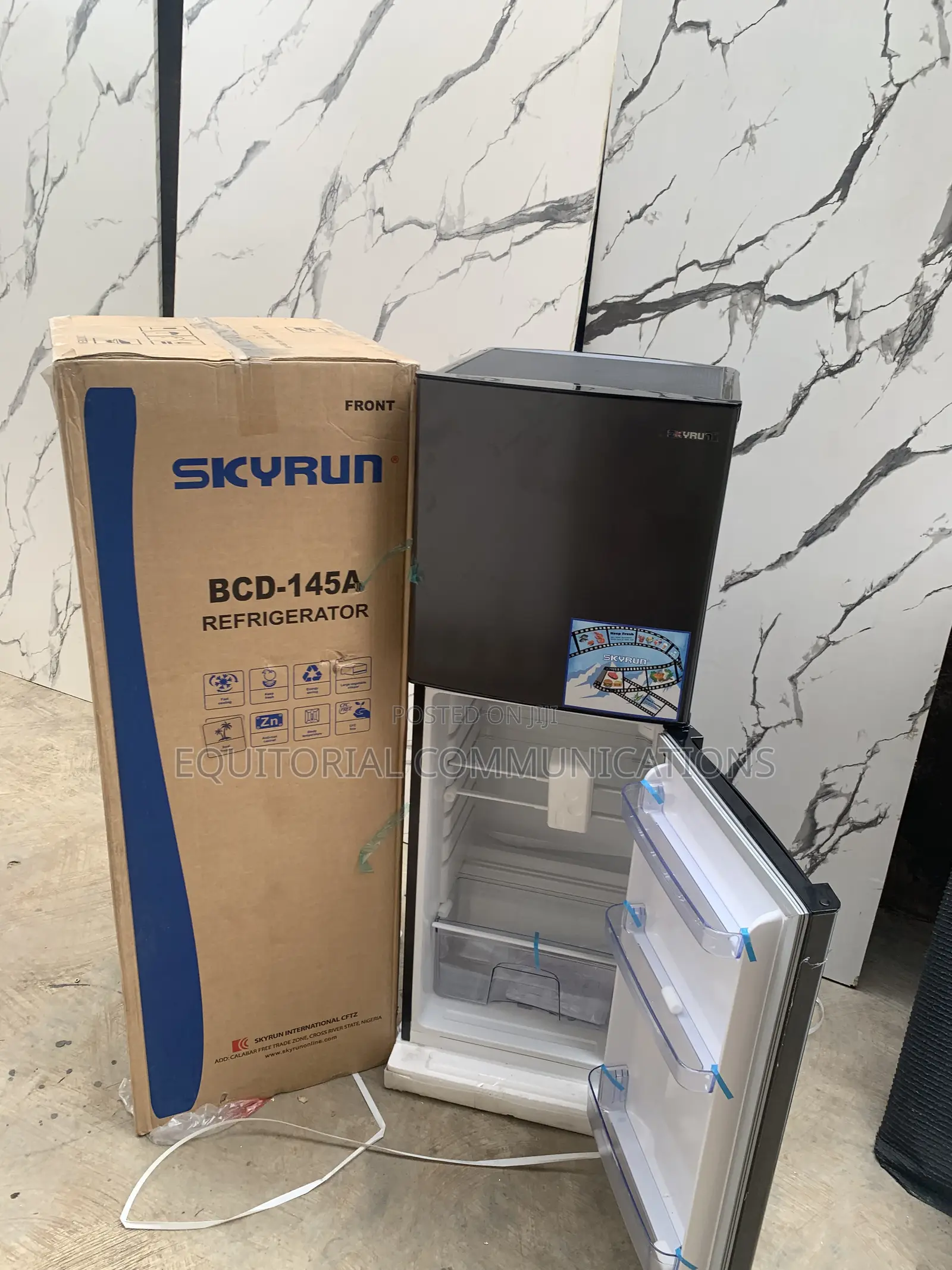 Skyrun 145L BCD-145A Refrigerator for Food and Beverage Storage
