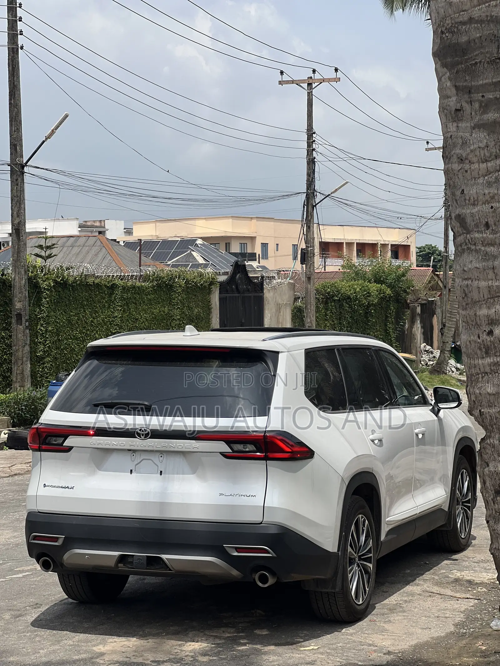 Toyota Grand Highlander Hybrid XLE 2026 White