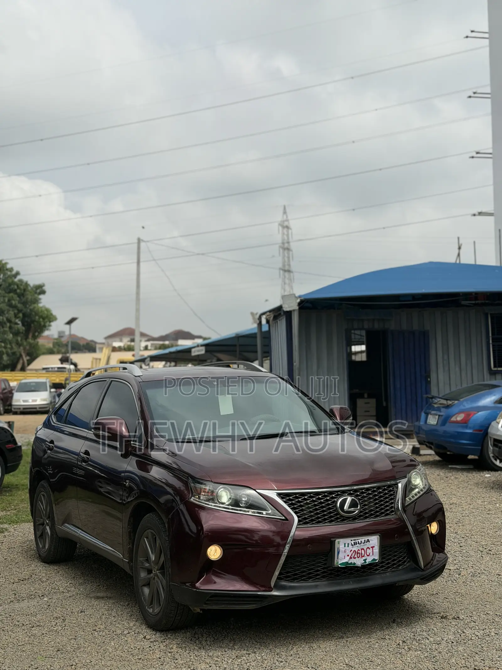 Lexus RX 350 FWD 2013 Burgundy