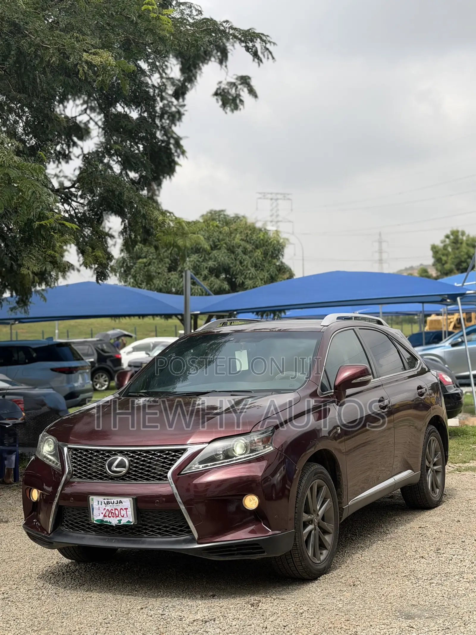 Lexus RX 350 FWD 2013 Burgundy