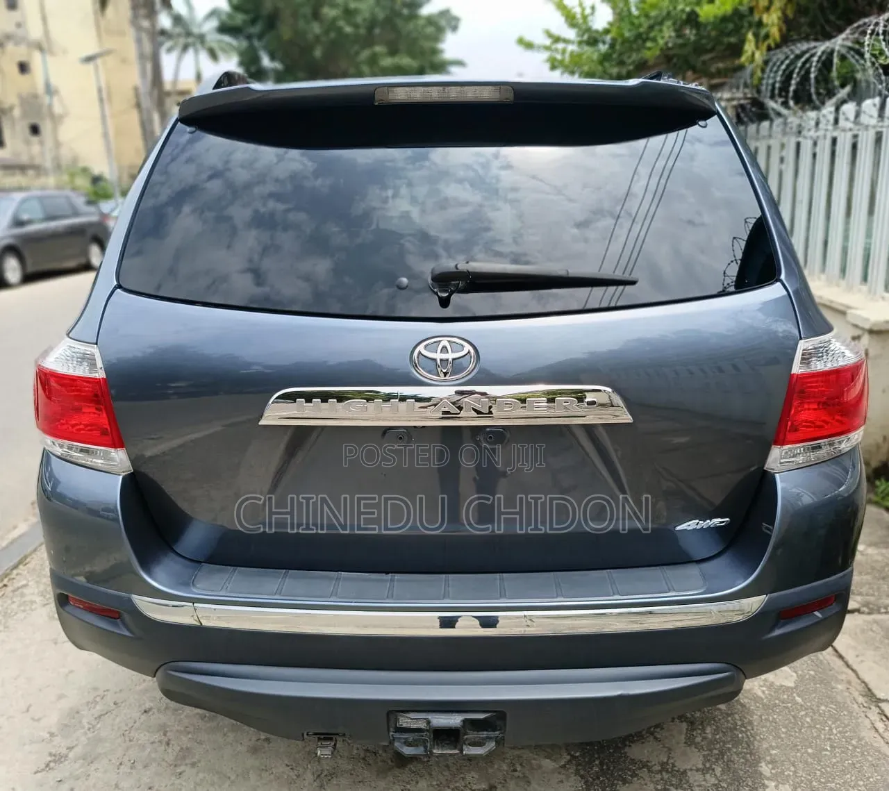 Toyota Highlander 2012 Blue