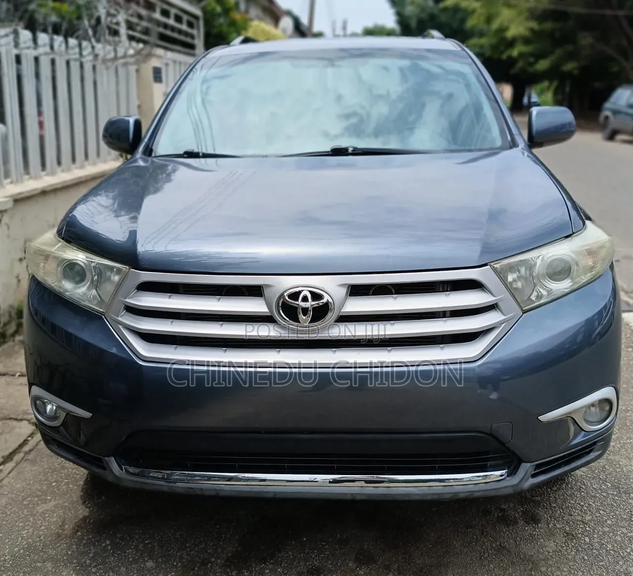 Toyota Highlander 2012 Blue