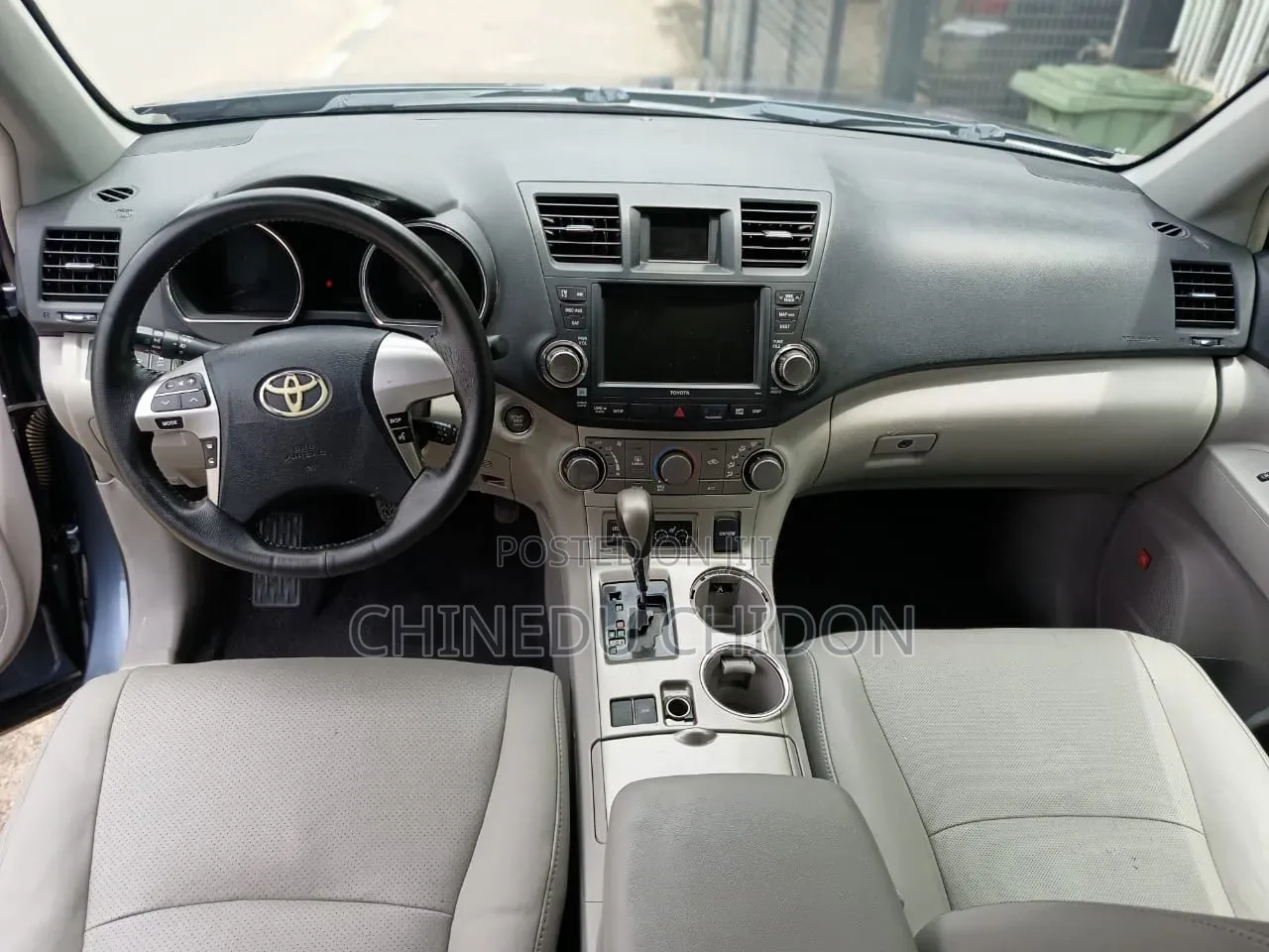 Toyota Highlander 2012 Blue