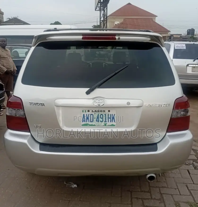 Toyota Highlander V6 2006 Silver