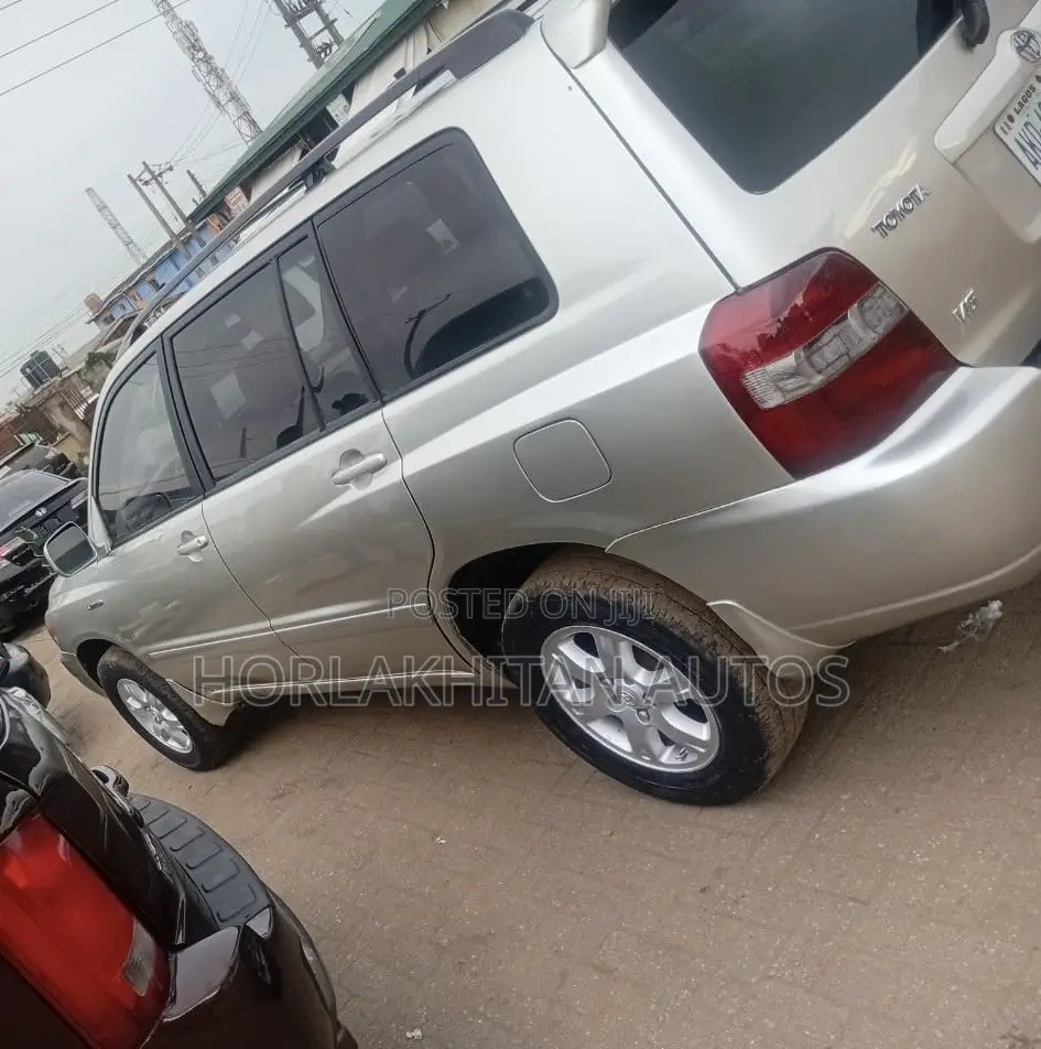 Toyota Highlander V6 2006 Silver