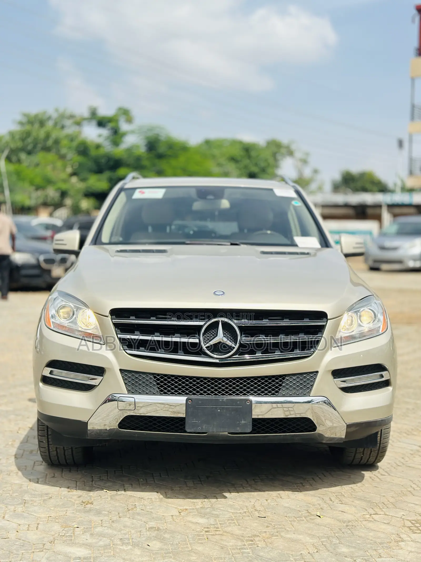 Mercedes-Benz M Class ML 350 4Matic 2012 Gold