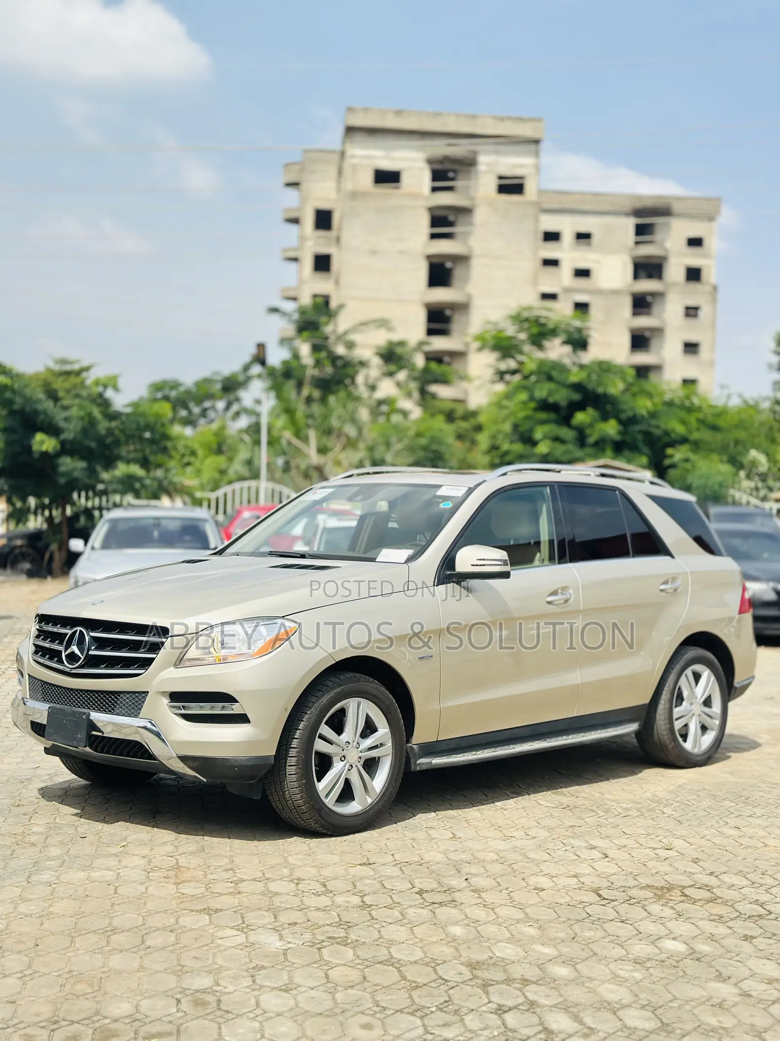Mercedes-Benz M Class ML 350 4Matic 2012 Gold
