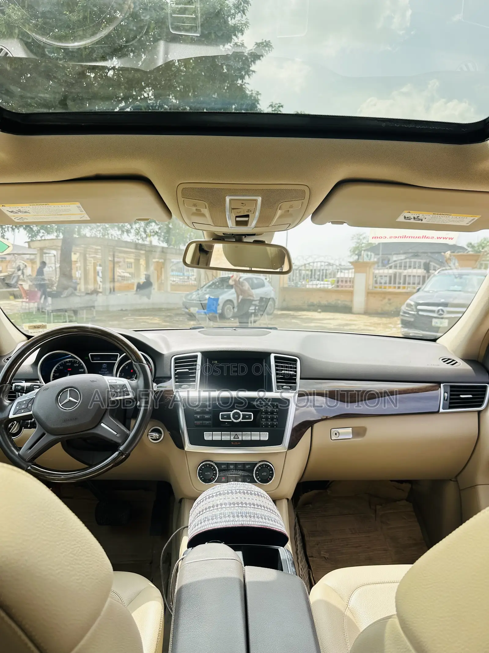 Mercedes-Benz M Class ML 350 4Matic 2012 Gold