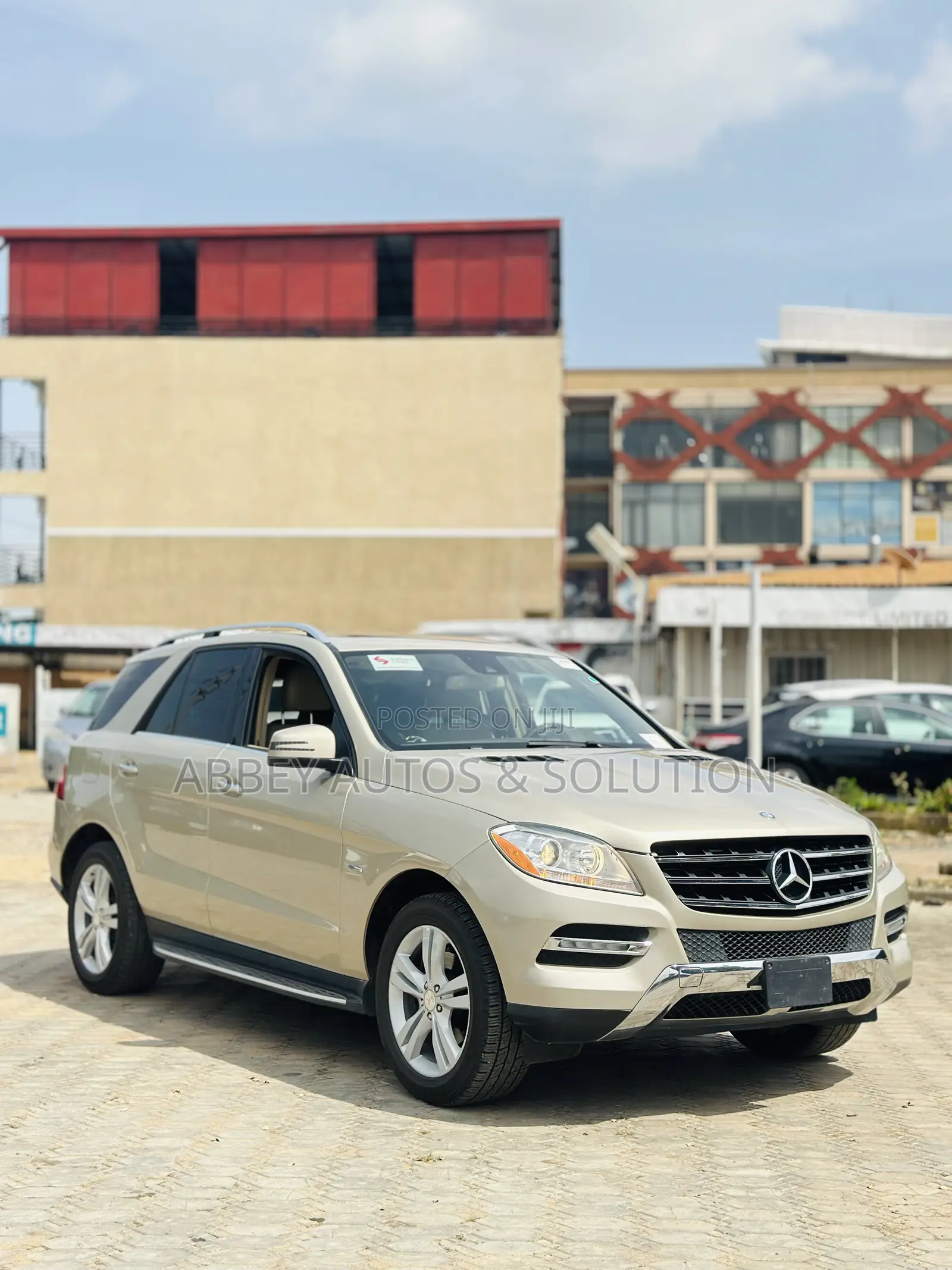 Mercedes-Benz M Class ML 350 4Matic 2012 Gold