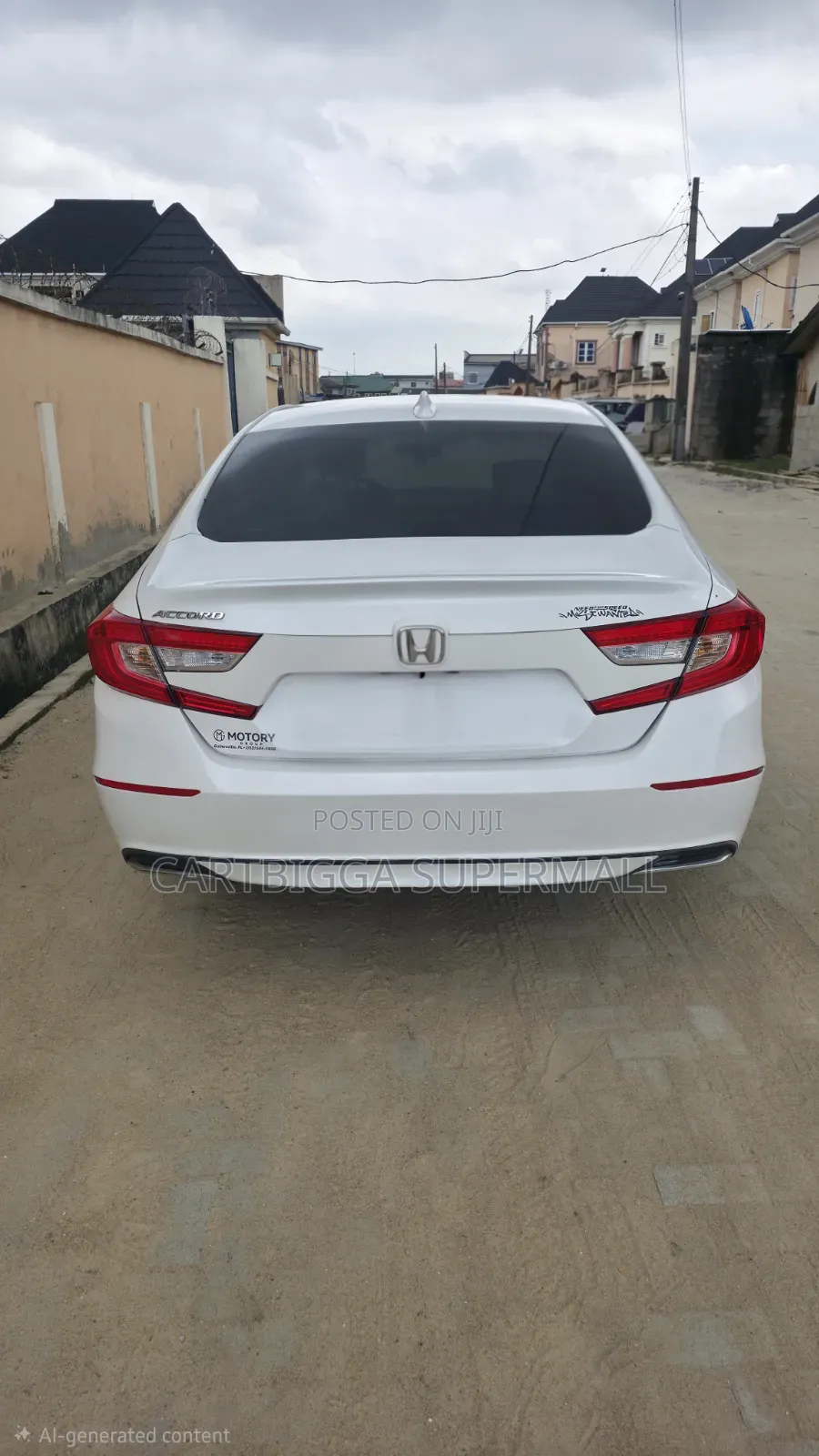 Honda Accord LX (1.5L 4cyl Turbo CVT) 2019 White