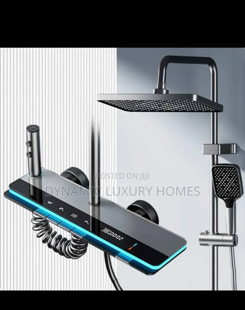Led Shower Mixer Complete Set