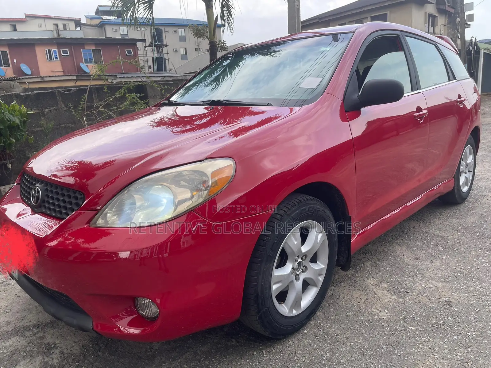 Toyota Matrix Hatchback FWD (1.8L 4cyl 5M) 2005 Red