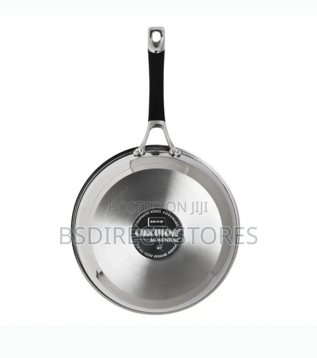 Circulon 25cm Induction Stainless Steel Frying Pan Soft Grip Handle