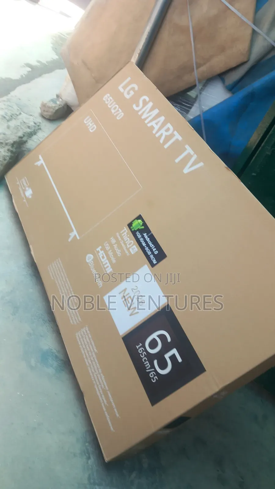 LG 65" Smart Television Netflix YouTube Bluetooth USB HDMI 2026