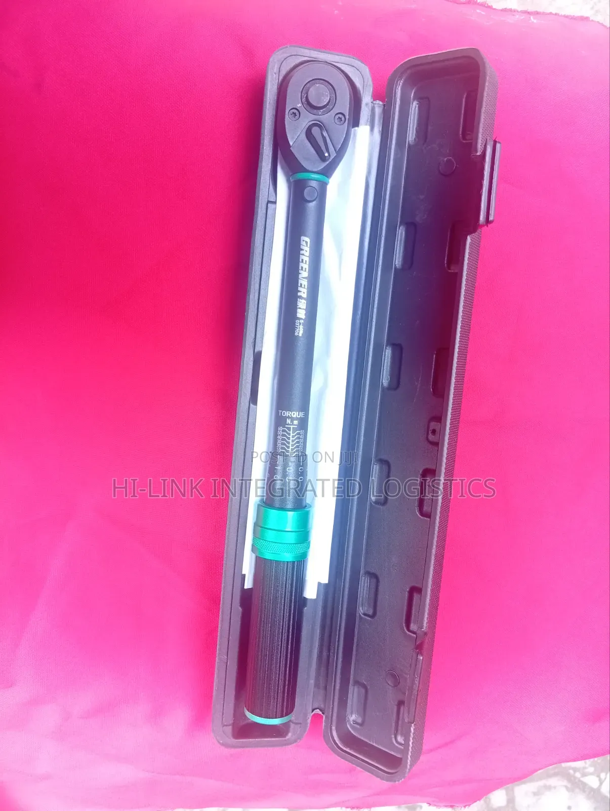 GREENER 1/2-Inch Drive Adjustable Torque Wrench (5-60Nm)