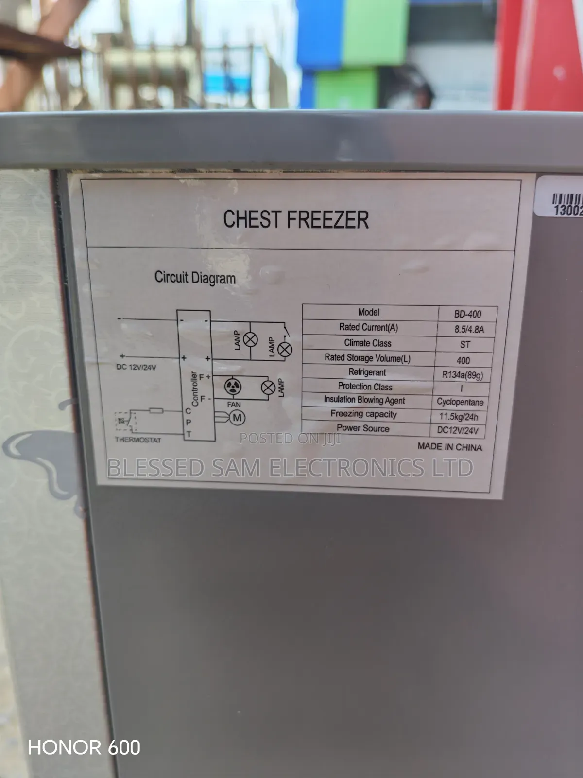 LG Solar 400 Litres Chest Freezer Fast Ice Block Maker 2 Yrs Warranty