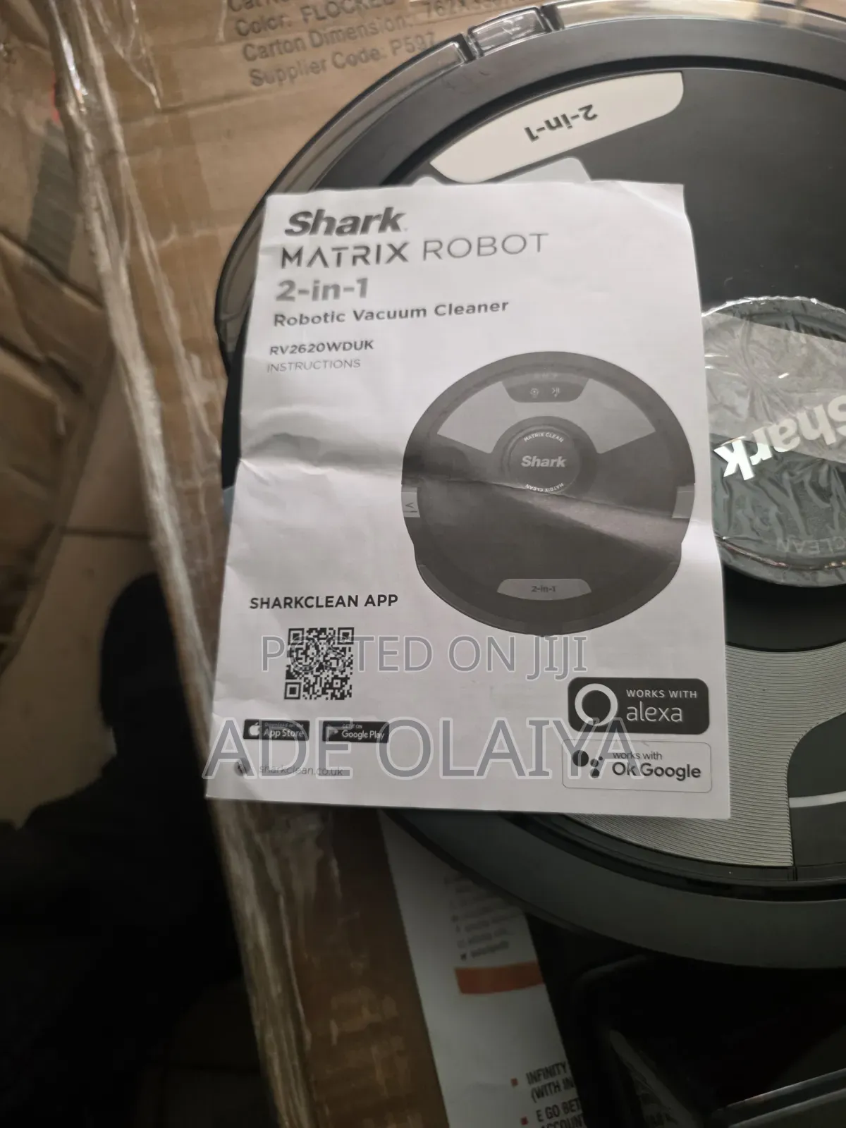 Shark Robot Vacuum Cleaner & Mop (Brand New)