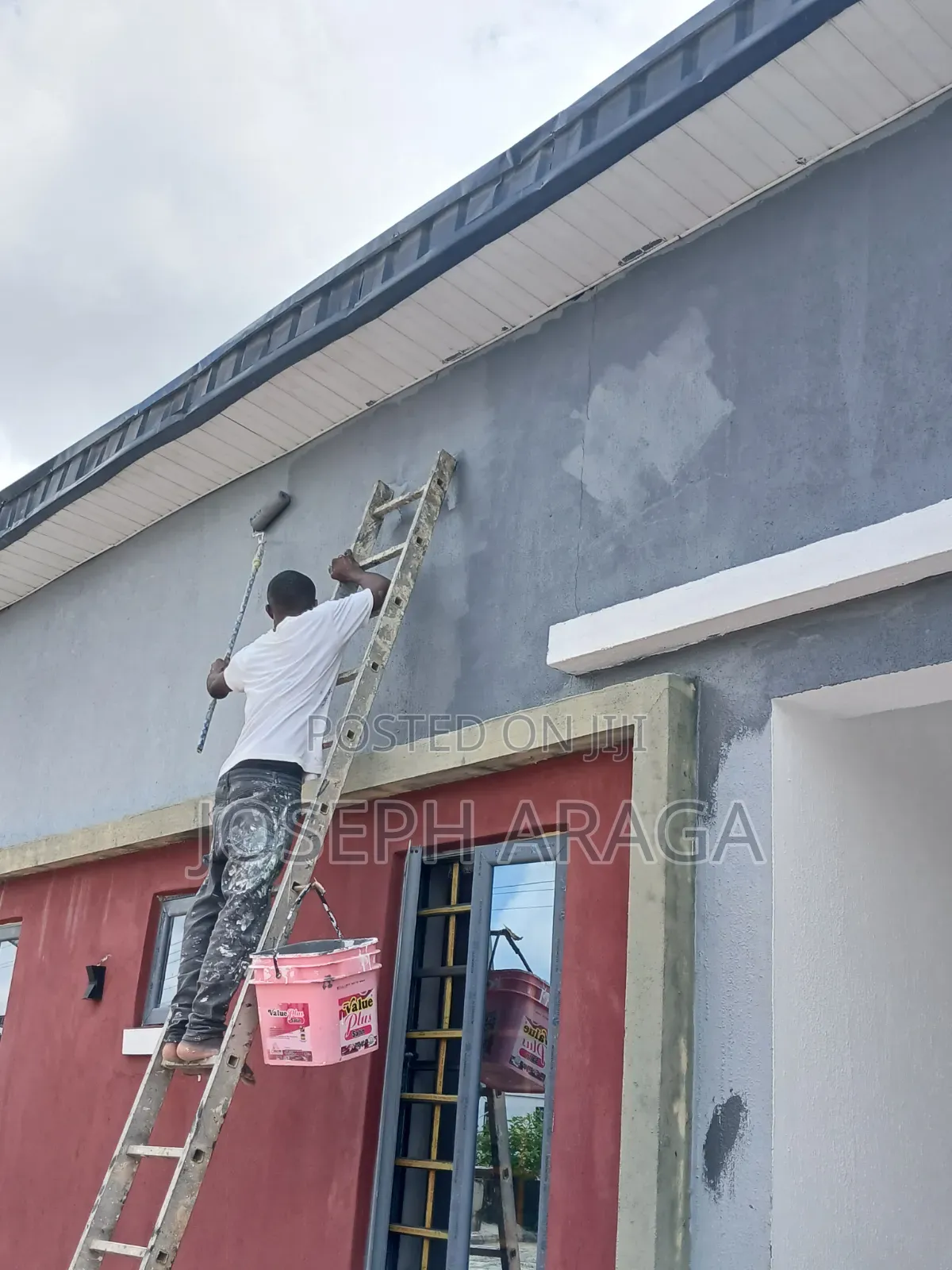 Painting and Screeding
