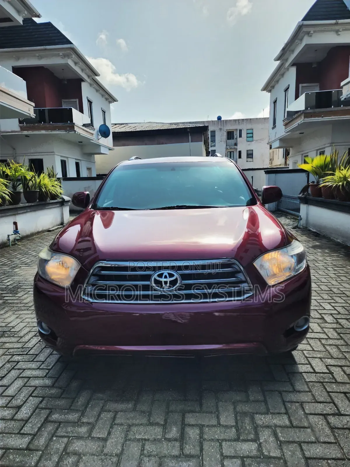 Toyota Highlander 2009 Red