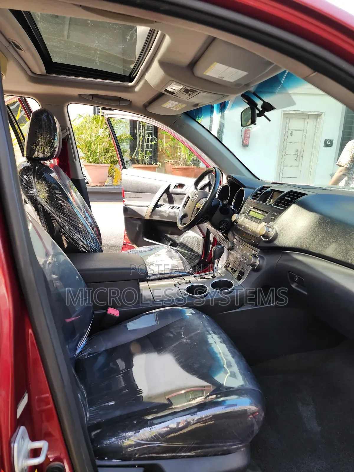Toyota Highlander 2009 Red