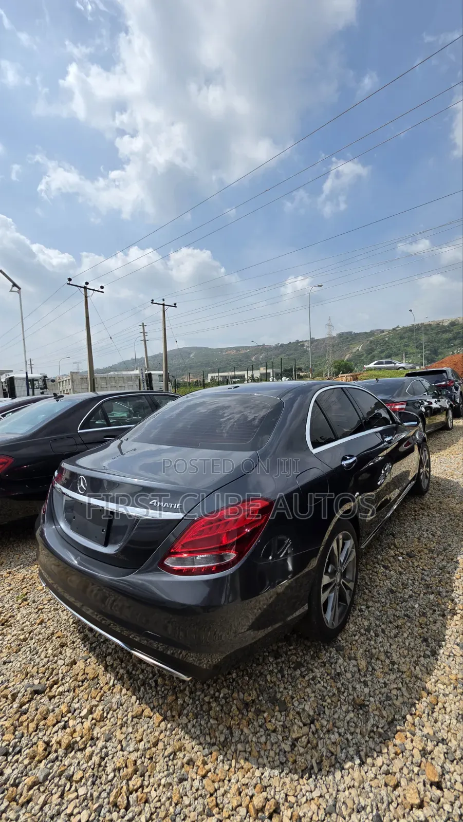 Mercedes-Benz C300 Luxury 4Matic Sedan AWD (2.0L 4cyl 7A) 2016 Gray