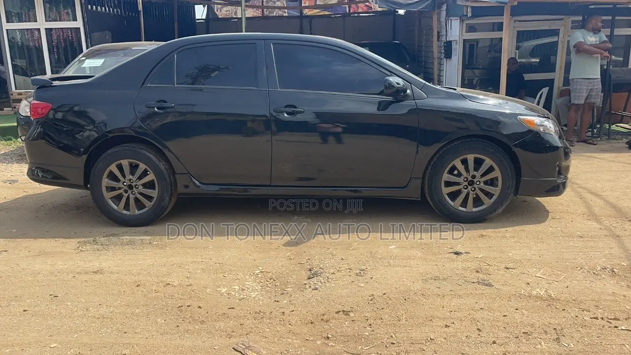Toyota Corolla S 4dr Sedan (1.8L 4cyl 4A) 2009 Black