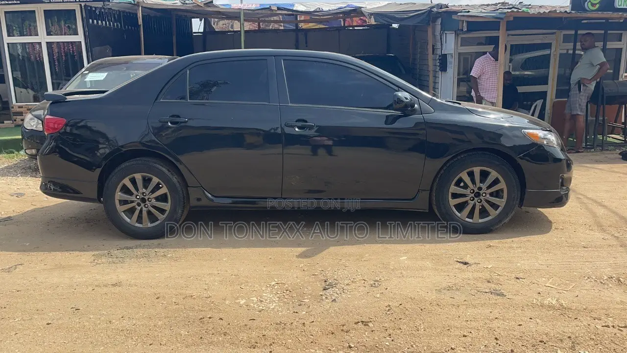 Toyota Corolla S 4dr Sedan (1.8L 4cyl 4A) 2009 Black