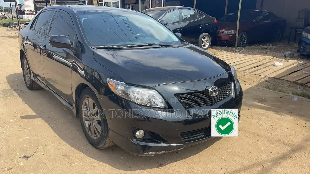 Toyota Corolla S 4dr Sedan (1.8L 4cyl 4A) 2009 Black