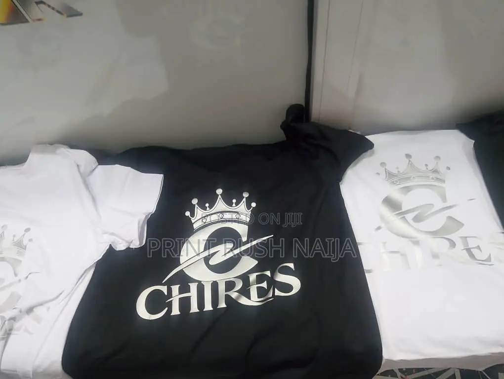 Custom T-Shirt Printing in Lekki | DTF, Logo & Event T-Shirt Branding
