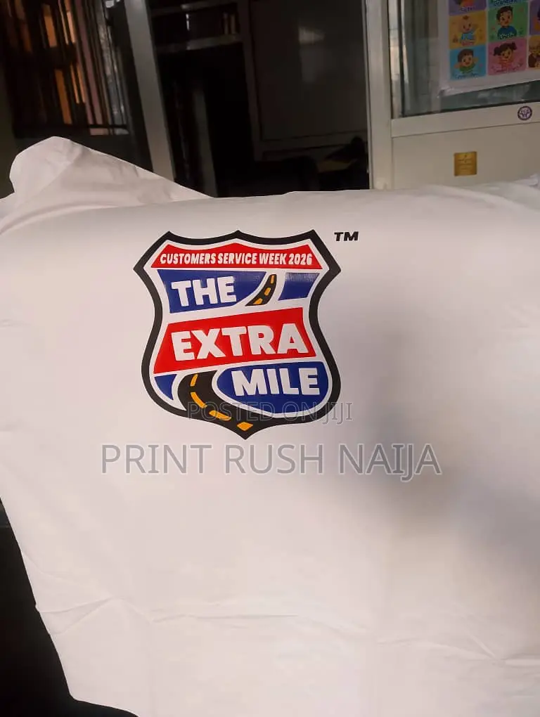 Custom T-Shirt Printing in Lekki | DTF, Logo & Event T-Shirt Branding