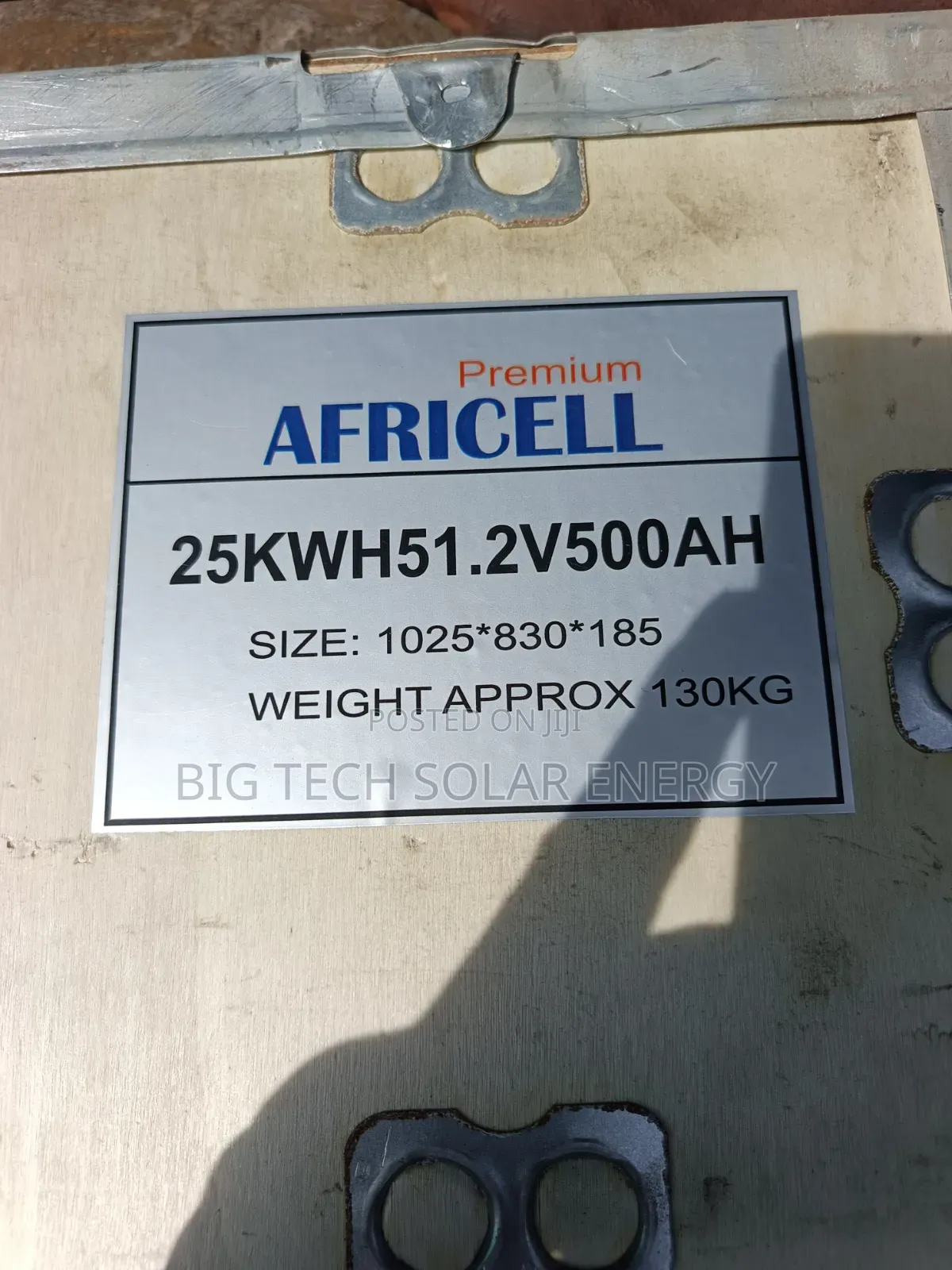25kwh 51.2v Africell Lithium Ion Battery