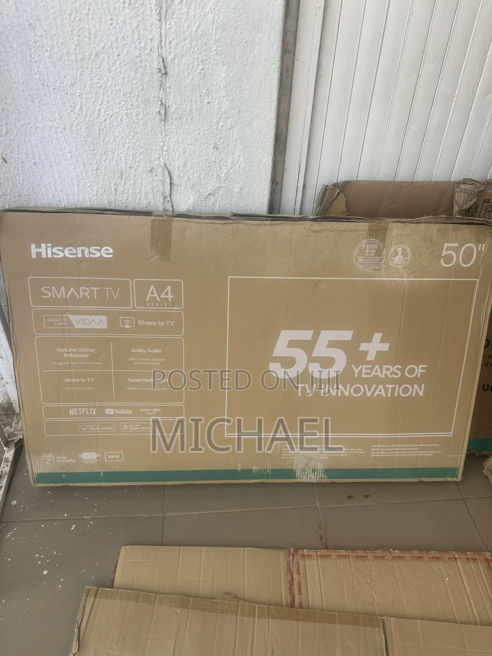 Hisense 50 Inches Smart TV