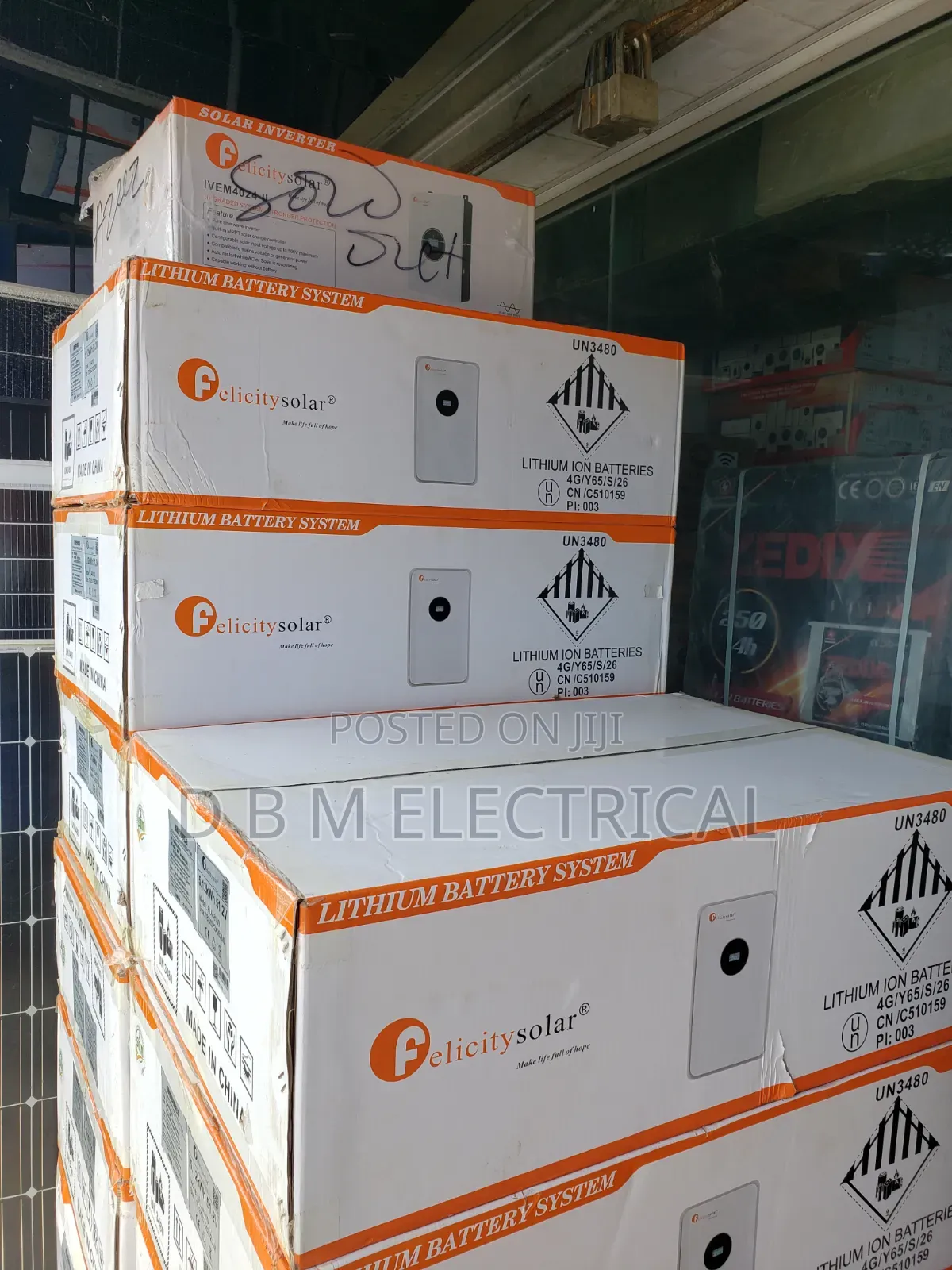 Felicity Solar Lithium Battery 5kwh 48v