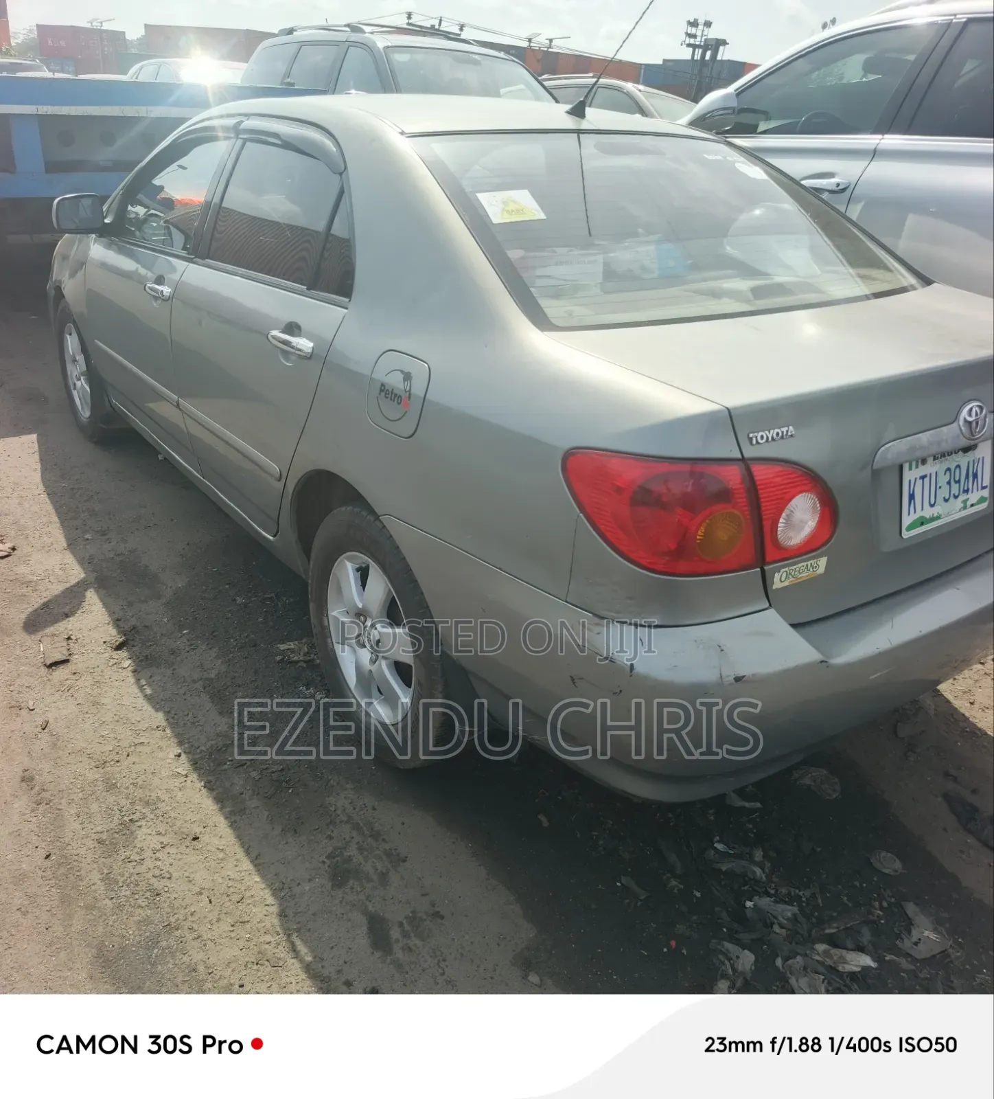 Toyota Corolla 2004 Gray
