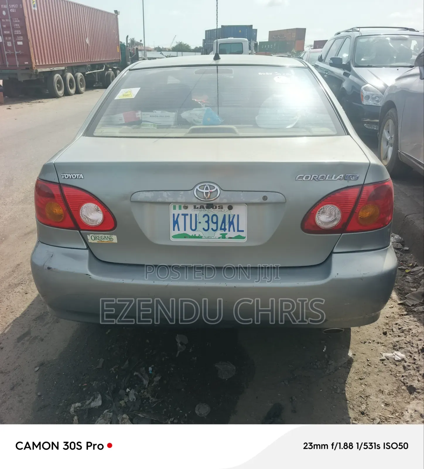 Toyota Corolla 2004 Gray
