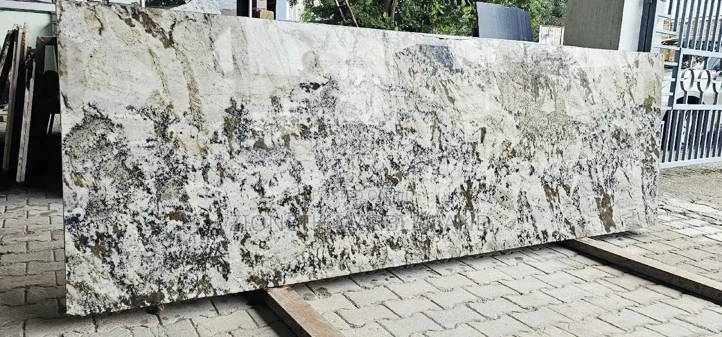 Azul White Granite Slab