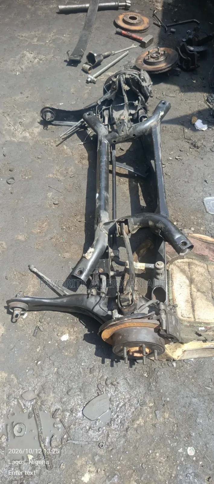 Back Beam Dodge Caliber, Patriot and Compass Jeep 2x4