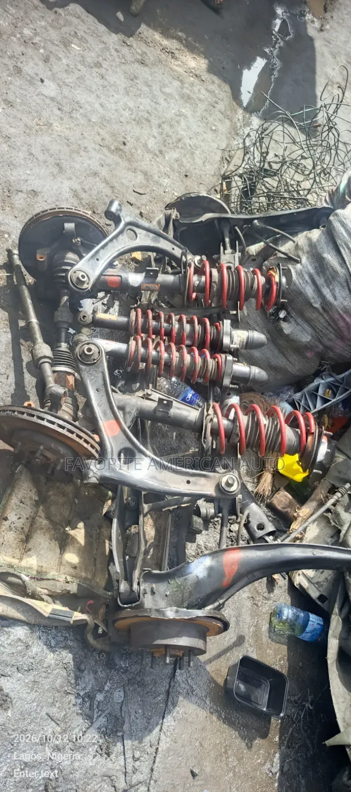 Back Beam Dodge Caliber, Patriot and Compass Jeep 2x4