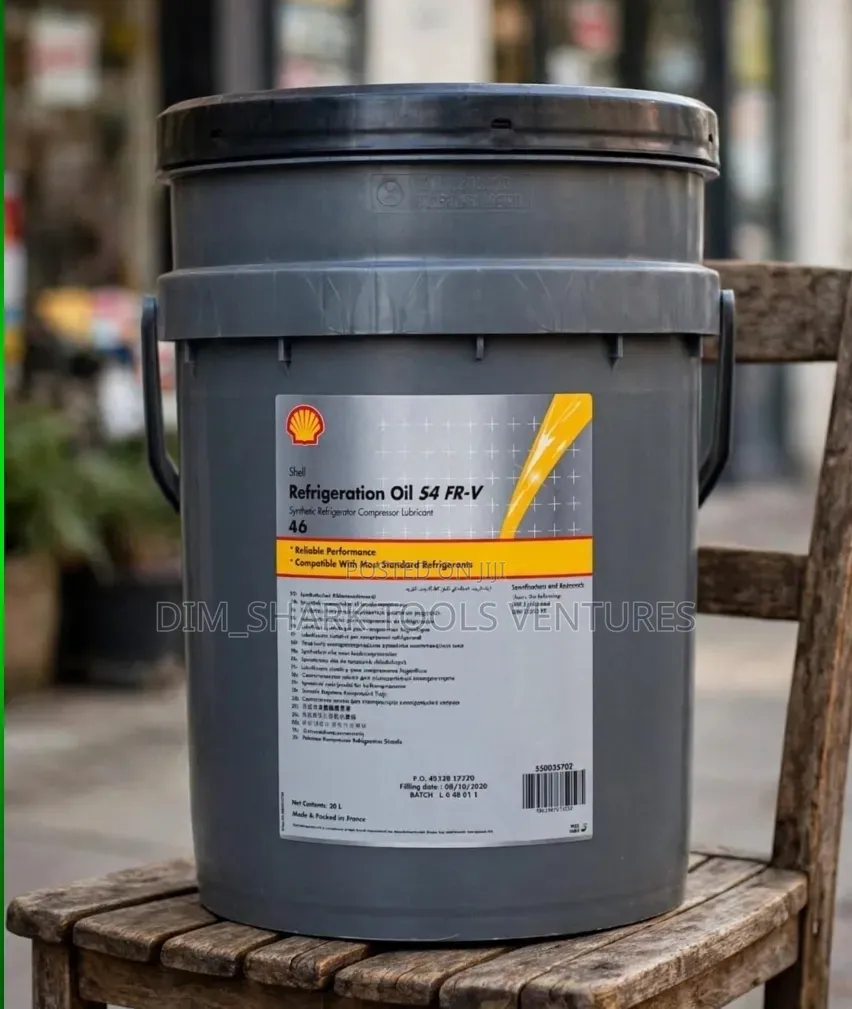 20L Shell Refrigeration Oil S4 FR-V 46.synthetic Compressor Lubricant