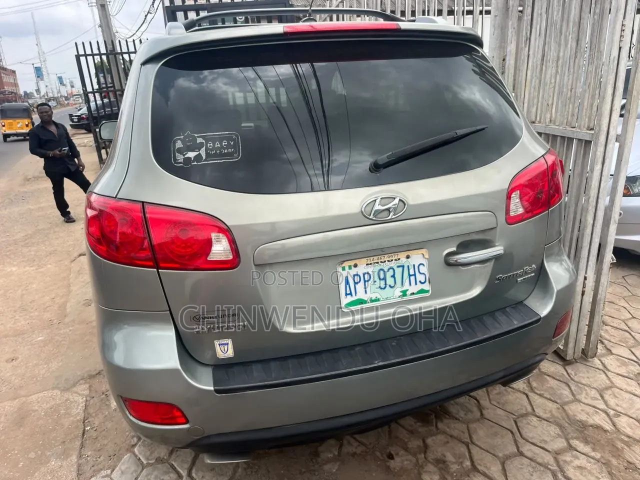 Hyundai Santa Fe 2008 Gray