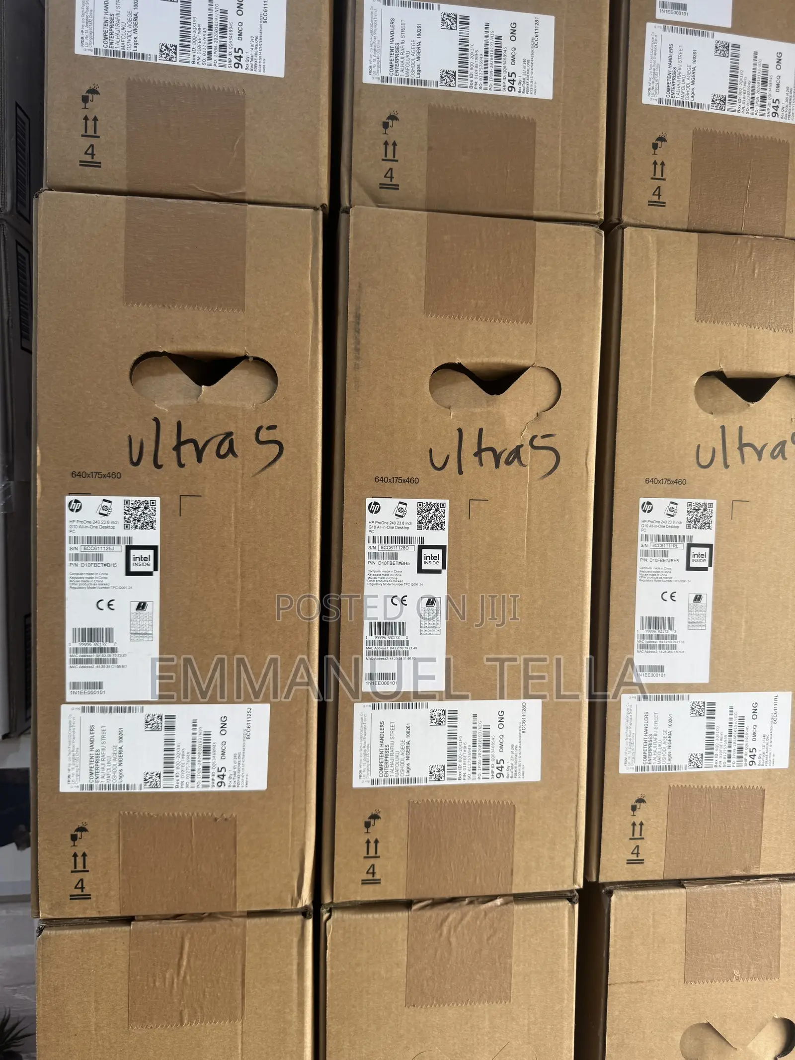 New HP ProOne 240 G10 All-in-One 8GB Intel Core Ultra 5 SSD 512GB