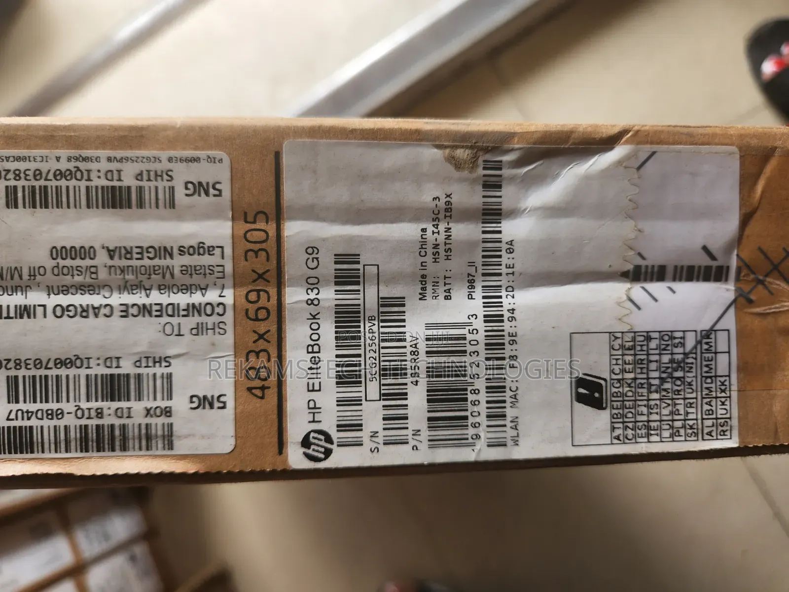 New Laptop HP EliteBook 830 16GB Intel Core i7 SSD 512GB