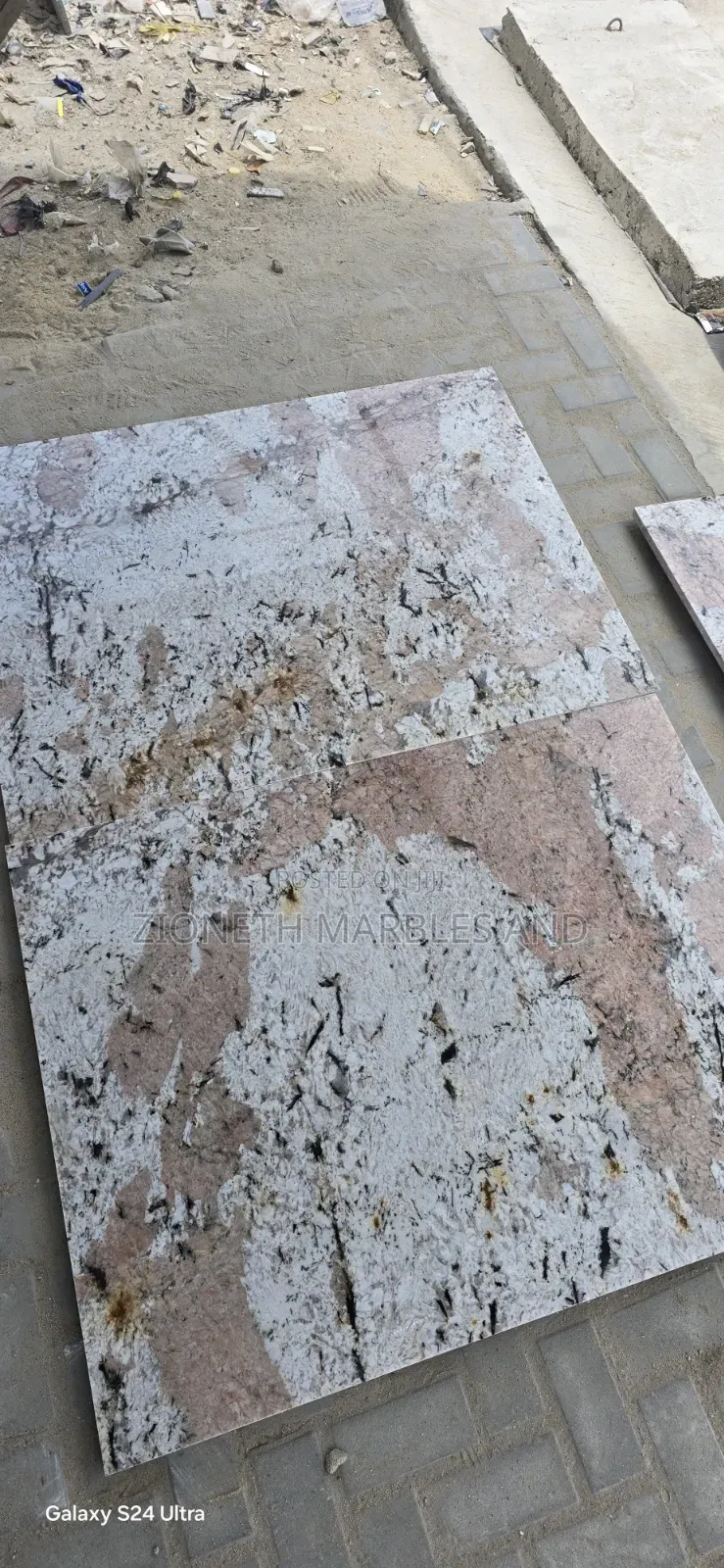 Alaska Pink Granite Slab and Tiles 2cm Thickness