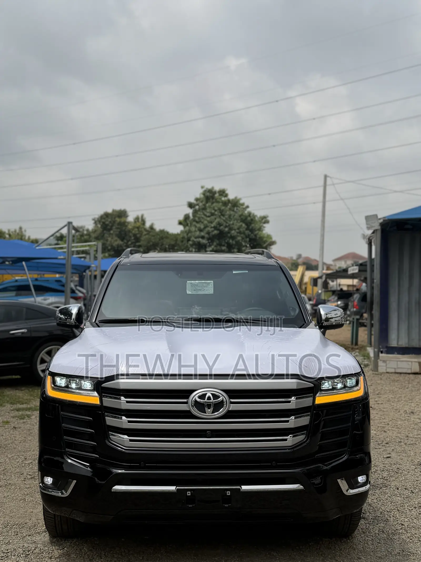 New Toyota Land Cruiser LC300 2024 Black