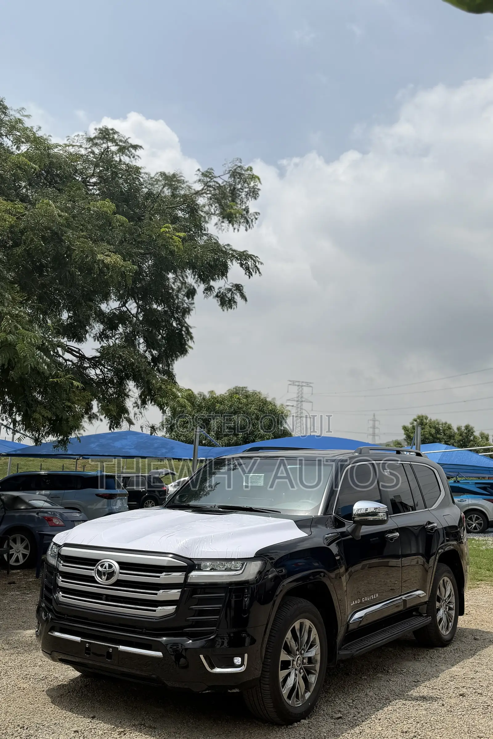 New Toyota Land Cruiser LC300 2024 Black