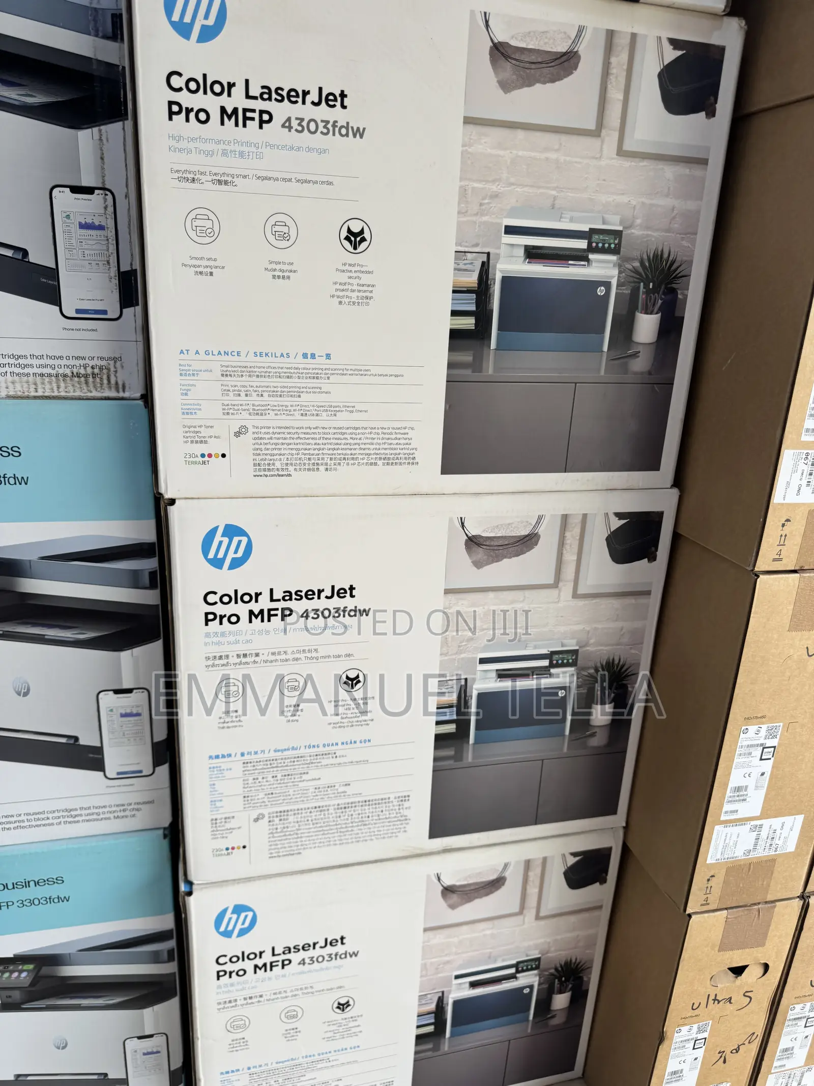 HP Colour Laserjet Pro 4303fdw Multifunction Printer